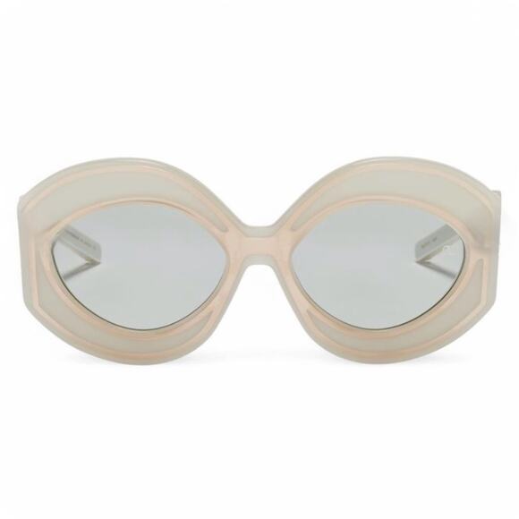 New! Valentino V SOUL II VLS 128D Chic Ivory Sunglasses, Authentic main image 5